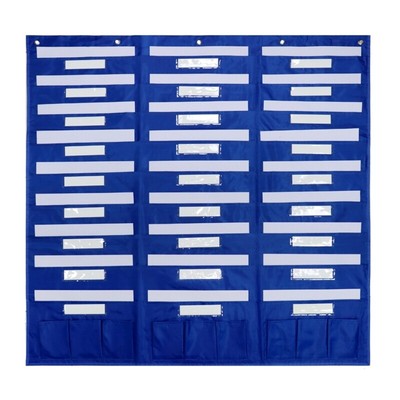 Classroom Pocket Chart Wall Hanging Document Letter File Folder System
