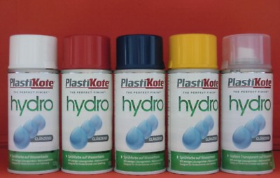 PlastiKote hydro Gloss Sprühfarbe 150 ml Glänzend Buntlack RAL Sprühlack E/6/3