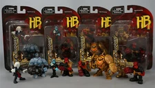 Mezco Hellboy 2 B.P.R.D. Buddies Action Figure Collectible Set Out of Print