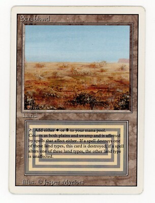 Scrubland Mtg | eBay