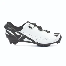 SIDI MTB TIGER 2S SRS WHITE CARBON SOLE MOUNTAIN BIKING SHOES – FREE US SHIPPING