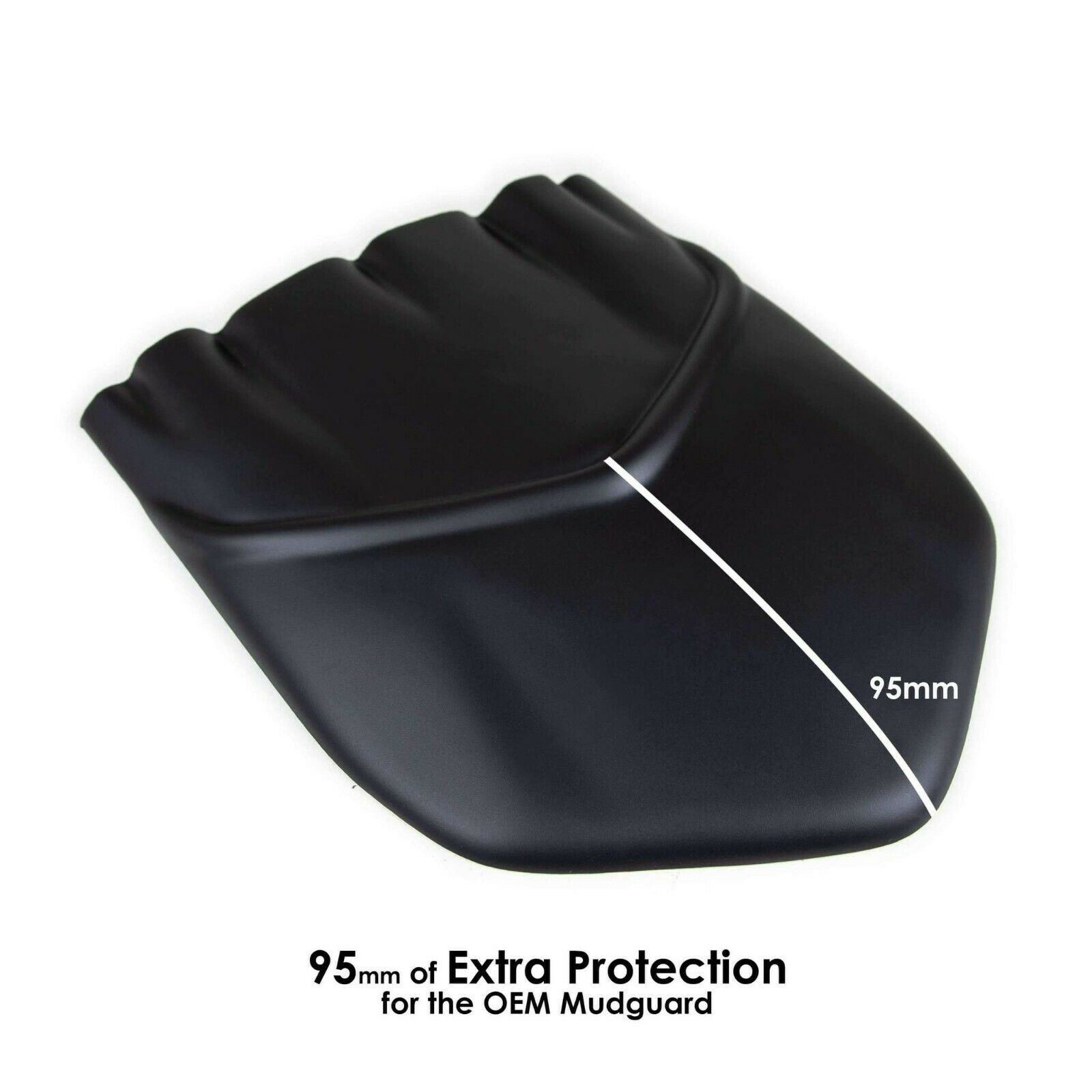 Pyramid Hugger Fender Extension Matte Black Suzuki GSX-S 950 2021 - 2024