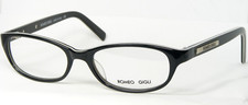 ROMEO GIGLI RG194 442 BLACK /WHITE GREY EYEGLASSES GLASSES FRAME 50-17-130 Italy