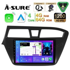 4+64GB DAB+ Kamera Autoradio GPS BT Für Hyundai i20 2015-2017 CarPlay Android 15