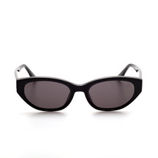 O'S OPTICAL Acetate Cat-Eye Sunglasses White/Ochre/Black-Women/Men, Solar