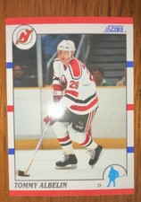 1990-91 Score - Tommy Albelin #378