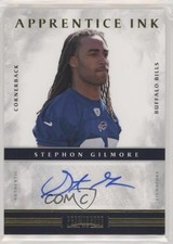 2012 Panini Prominence Apprentice Ink 50/99 Stephon Gilmore #10 Auto pm6