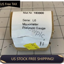 US FREE TAX New FESTO MA-40-10-G1/4-EN 183900 Manometer Pressure Gauge Series L6
