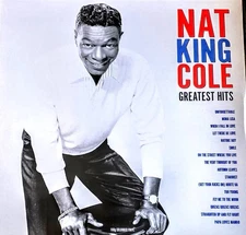 NAT KING COLE GREATEST HITS - 180-GRAM BLUE VINYL LP  " NEW, SEALED "
