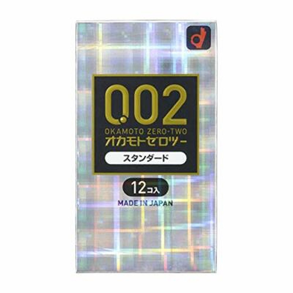 Okamoto 002EX 0.02mm Condom Regular Size 12PCS/Pack Made in Japan