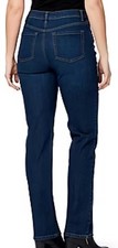 Gloria Vanderbilt Amanda Original Slimming Jeans Dark Wash 10P Madison A11