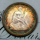 * 1891-P * NEAR+ GEM BU MS SEATED LIBERTY QUARTER * FROM ORIGINAL COLLECTION