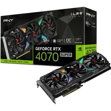 PNY VCG4070S12TFXXPBW1-O GeForce RTX 4070 Super 12GB XLR8 Gaming VERTO EPIC-X