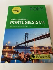 Pons Power-Sprachkurs Portugiesisch & Verbenposter ( laminiert), neuwertig