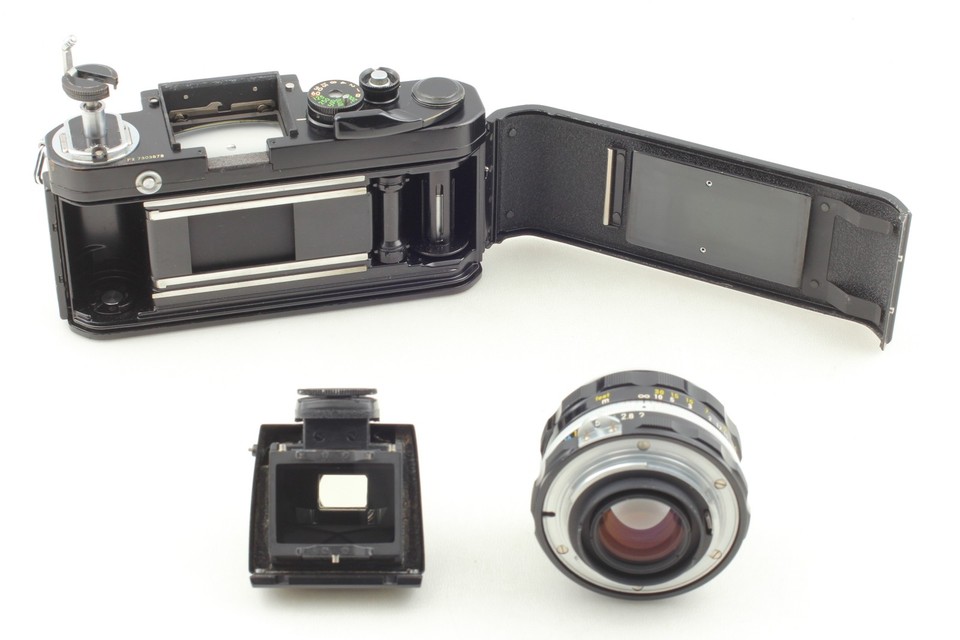 [Opt MINT] Nikon F2 Eye Level Black Film Camera 50mm f/2 Non Ai Lens ...