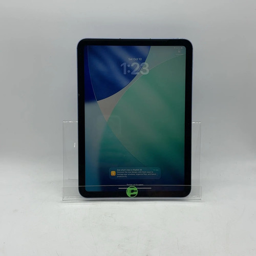 Broken Unlocked Apple iPad 10th Gen 64GB 26.6.1 MQ6K3LL/A Read