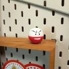 Vintage Pokemon ELECTRODE NO BASE 1" Mini Figure CGTSJ Toy READ DESCRIPTION