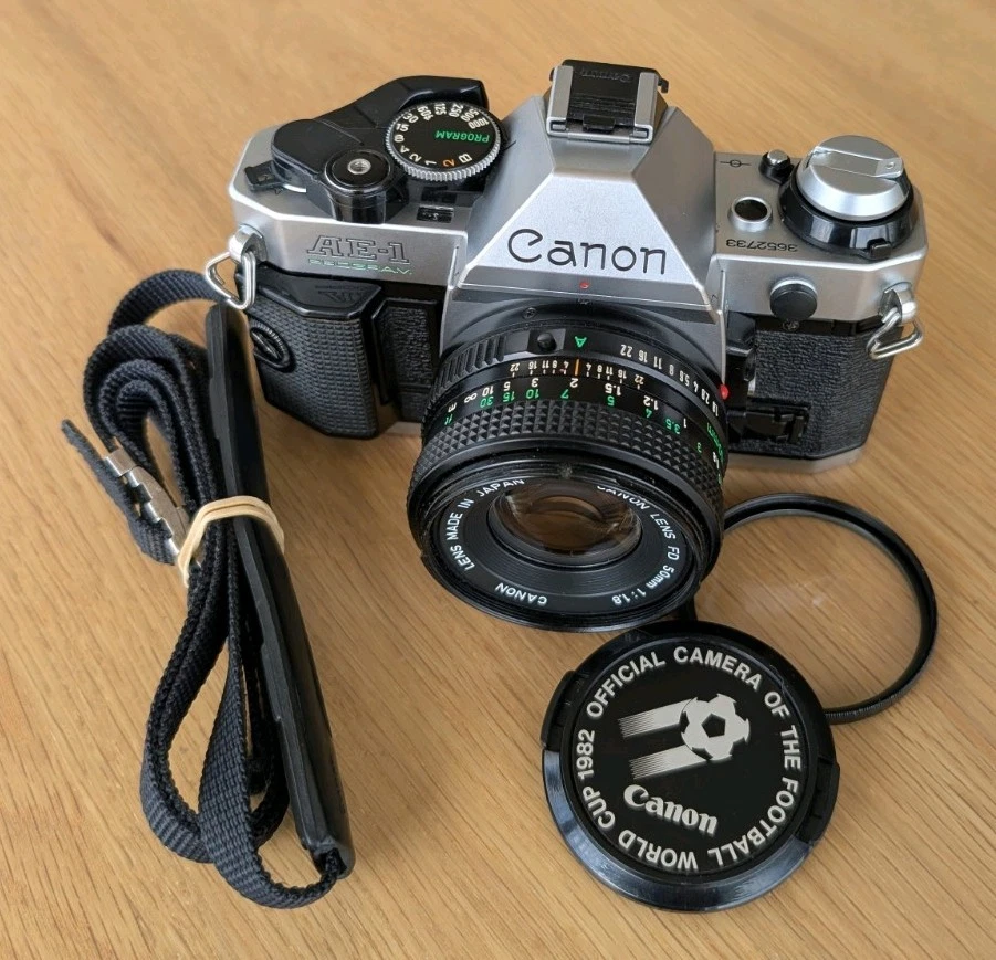 Canon AE-1 Program Film Cameras for sale | eBay UK