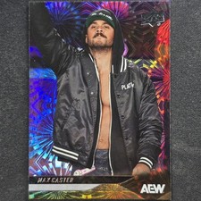 2025 Upper Deck AEW All Elite Wrestling Pyro Max Caster
