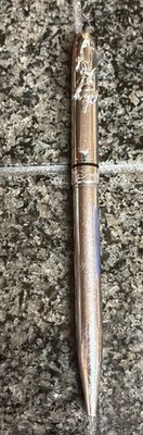 Rare Vintage Silver Tone  Donald Duck Pen