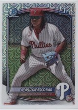 2025 Bowman Chrome Prospects Mega Box Mojo Refractor Aroon Escobar #BCP-65 1r8k
