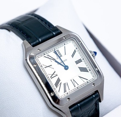 Cartier Santos-Dumont Large (Ref. WSSA0022) 43.5 mm FULL SET Excellent Condition