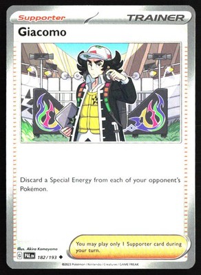 SV02: Paldea Evolved #182/193 Giacomo