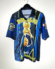 Vintage AOP Ronaldo Nazario / R9 / Inter Milan / Bootleg Jersey X-Large rare