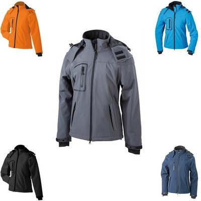 James+Nicholson Ladie Damen Winter Softshell Jacke