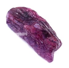 100 Ct Natural Purple Amethyst Dyed Rough EGL Certified Loose Gemstone 6MGI