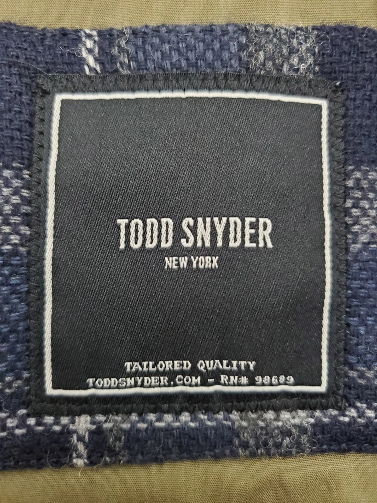 Todd Snyder Plaid Wool Utility Overshirt Jacket Size L Made in Portugal NWOT - product detail image 15