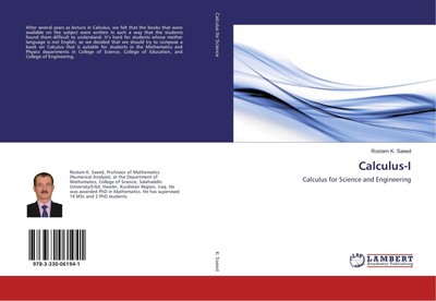 Rostam K. Saeed | Calculus-I | Taschenbuch | Englisch (2017) | Paperback