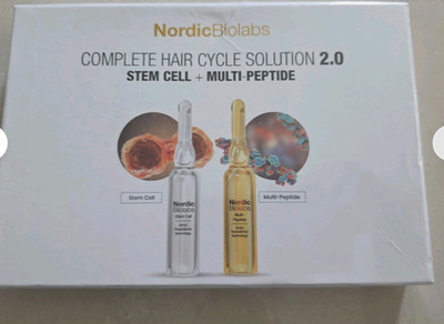STEM Cell Complete Hair Cycle Solution 2.0 Multi-Peptide Hair Treatment 20ct.