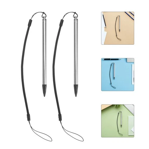  10PCS Touch Pen: Resistive Touch Screen Painting Pen with Spring Rope Resistive