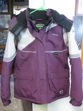 Striker Women's Prism Jacket - Marsala/Gray Size 10