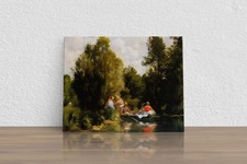 Pierre-Auguste Renoir "La Mare aux Fees" Canvas Print Wall Art Home Decor