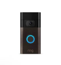 RING Video Doorbell 2nd Gen Wireless Night Vision Venetian Bronze 1080p