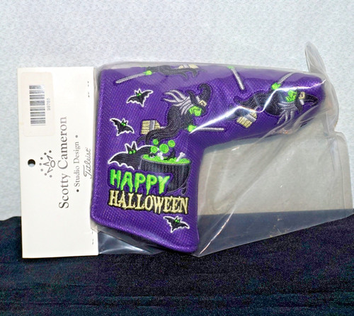 SCOTTY CAMERON 2011 Halloween Flying Witches Blade Putter Headcover Titleist NEW