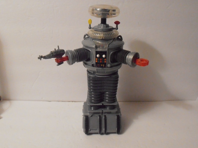 1997 TRENDMASTERS Lost in Space - B9 Robot 10" Vintage Lights Sounds Work