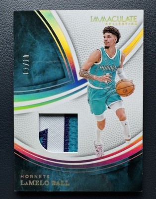 2024-25 Panini Immaculate Lamelo Ball GOLD Patch/Jersey/Number Match 1/10≈1/1🔥