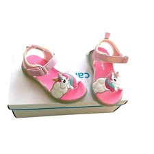 Sandals Pink Unicorn Light-Up Soles By Carter's Toddler Girls 7