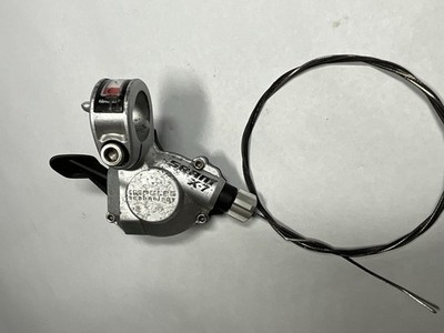 SRAM X7 Rear Shifter 9 Speed Right Trigger MTB Silver w Cable