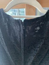 Dolce & Gabbana Vintage Employee Dress Size 46 Sleeveless Black