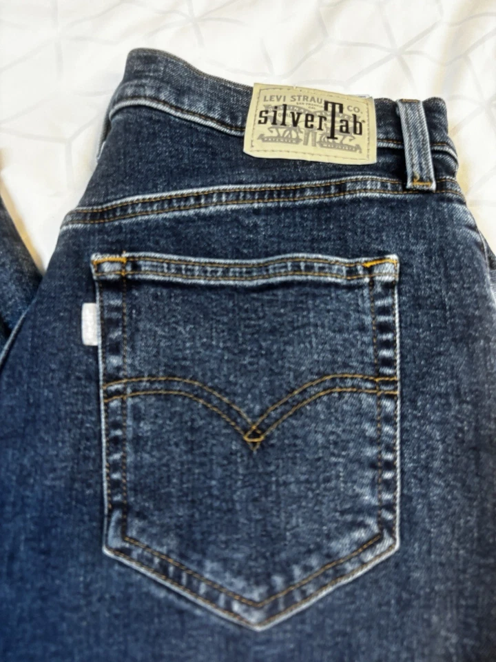 Levis Silvertab牛仔裤男式30X25深水洗 — 第 2/4 张图片