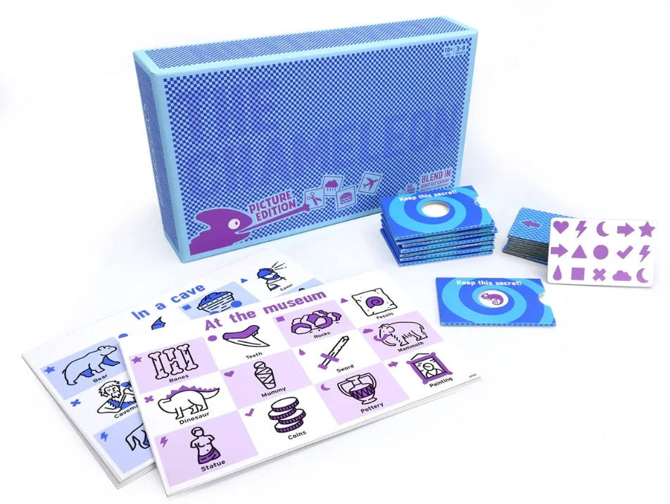 THE CHAMELEON Picture Edition Partyspiel Big Potato Blend In 3 bis 8 Spieler 10+