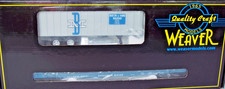 Carro plano WEAVER ESCALA O 50' TOFC B&M BOSTON & MAINE CON REMOLQUE DE 35' 3 RIELES NOS