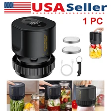 Electric Mason Jar Vacuum Sealer Kit For Regular Mouth And Wide Mouth Mason Jars