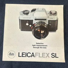 LEITZ Wetzlar Leicaflex SL Sales And Technical Information