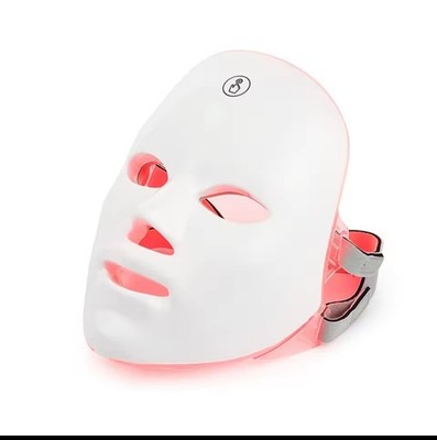 7 Color LED Light Photon Face Mask Neck Rejuvenation Skin Facial Wrinkle Therapy