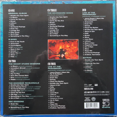 Nevermind [Super Deluxe Box Set] [4cd/1dvd] by Nirvana (CD, 2011